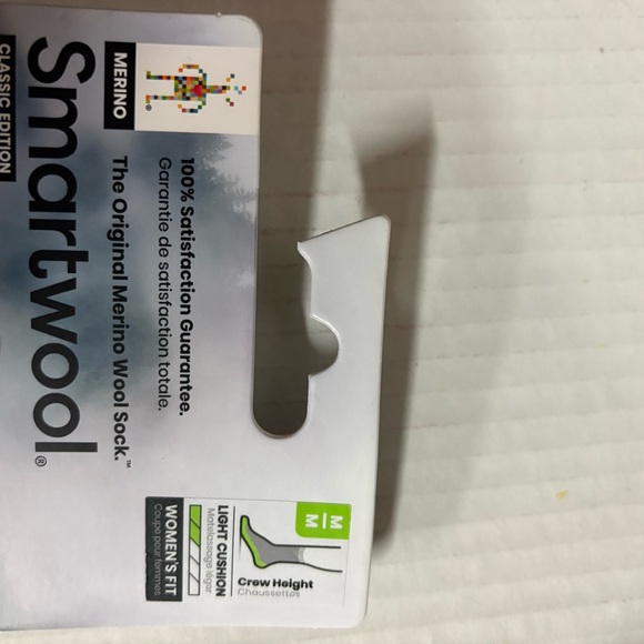 Smartwool Merino Wool Socks - Cream size medium - Picture 2 of 5